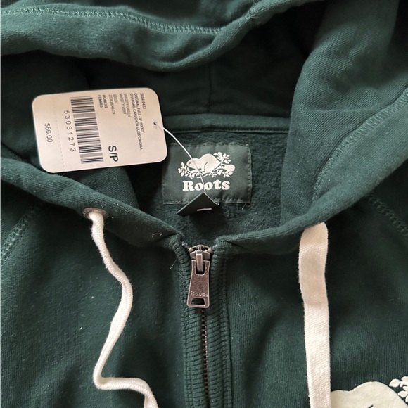 Roots forest green sweatsuit size small - Picture 2 of 3
